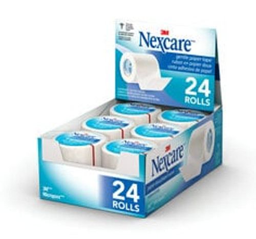 Nexcare™ Micropore™ Paper First Aid Tape, 530-P2, 2 in x 10 yds, Wrapped