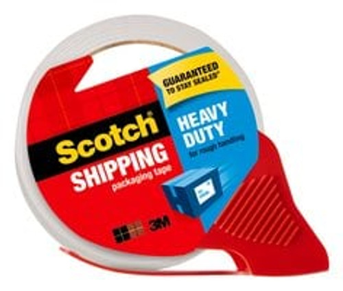 Scotch® Heavy Duty Shipping Packaging Tape 3850-RD-36GC, 1.88 in x 54.6 yd (48 mm x 50 m)