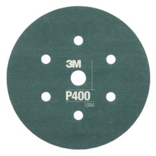 3M™ Hookit™ Flexible Abrasive Disc 270J, 34403, 6 in, Dust Free, P400,
25 disc per carton, 5 cartons per case