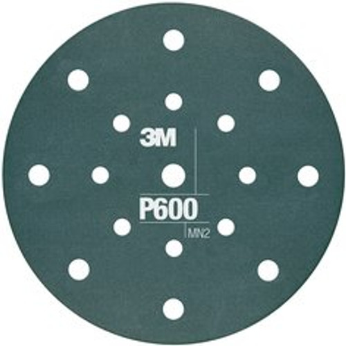 3M™ Hookit™ Flexible Abrasive Disc 270J, 34801, 6 in, Dust Free, P600,
25 discs per carton, 5 cartons per case