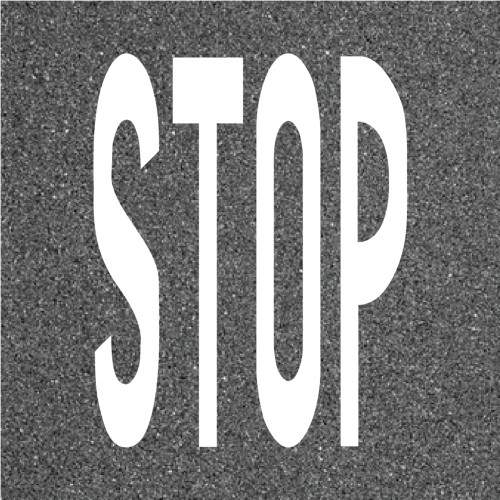 7010302718 3M Stamark Tape Stop Legend SMS-L270ES-ST, 8 ft, 1 per pkg