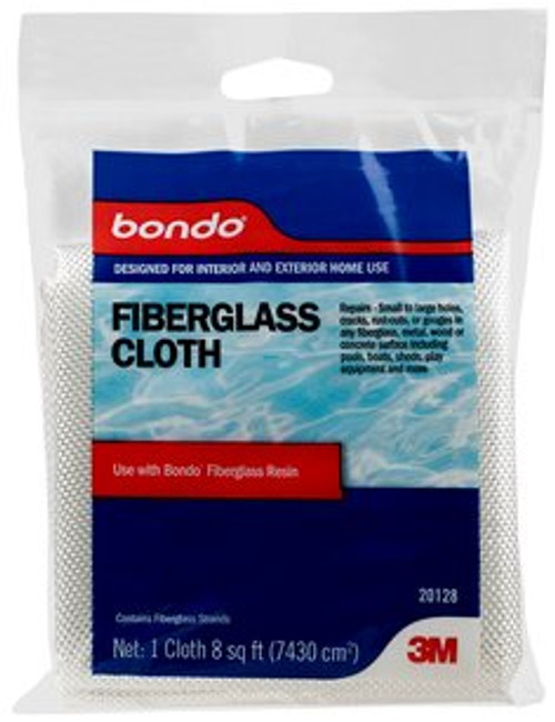 Bondo® Fiberglass Cloth, 20128, 8 sq ft, 6 per case