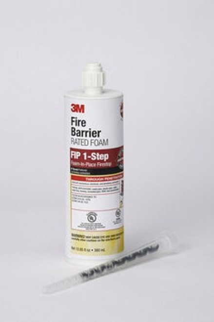 3M™ Fire Barrier Rated Foam FIP 1-Step, Maroon, 12.85 fl oz Cartridge,
(6 Each) Case