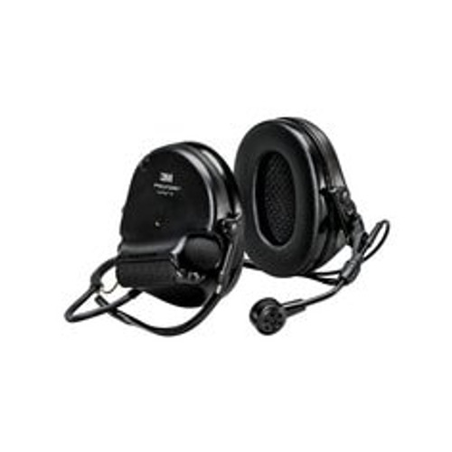 3M™ PELTOR™ SWAT-TAC VI NIB Hearing Defender MT20H682BB-09N SV, Black, Backband, 10 ea/Case, Restricted