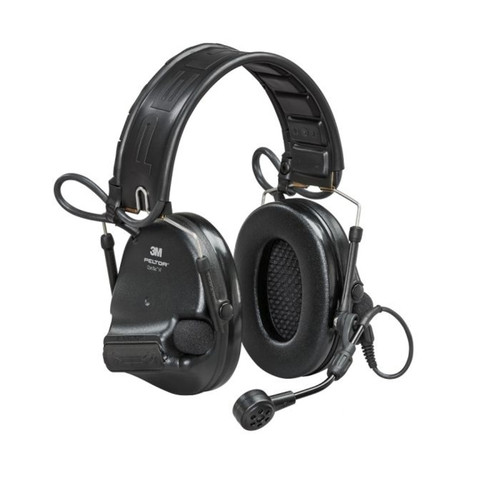 7100274467 3M PELTOR SwatTac VI NIB Hearing Defender Headset MT20H682FB-09N SVS, Black, Headband & ARC, 915 MHz, 10 ea/Case