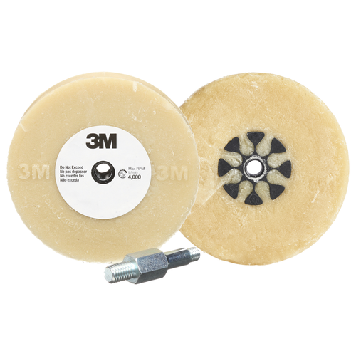 7010363417 3M Stripe Off Wheel, 03612, 4 in x 5/8 in, 5 ea/Case