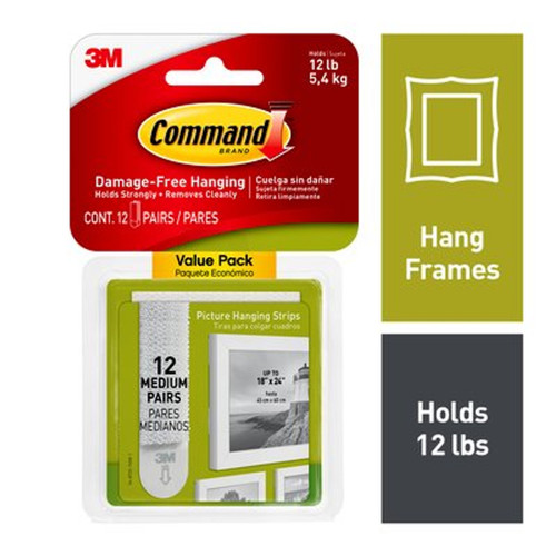 7100069891 Command Picture Hanging Strips Value Pack 17204-12ES
