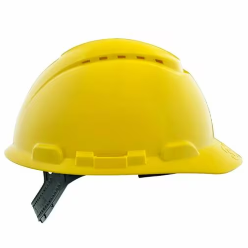 7100292383 3M Vented Hard Hat CHHYH1-V-12-DC, with Pinlock Adjustment, Yellow, 12/case