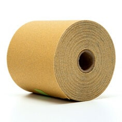 3M™ Stikit™ Gold Paper Sheet Roll 216U, 02697, P100, 4 1/2 in x 20 yd, 6
rolls per case