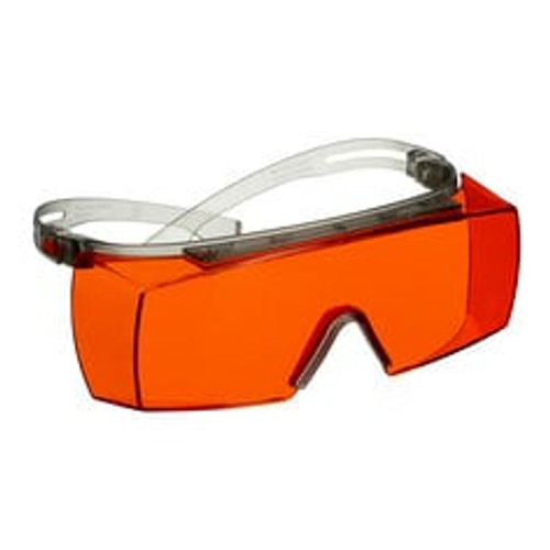 3M™ SecureFit™ 3700 Series SF3706AS-GRY, Gray Temples, Orange OTG Anti-
Scratch Lens, 10 ea/Case