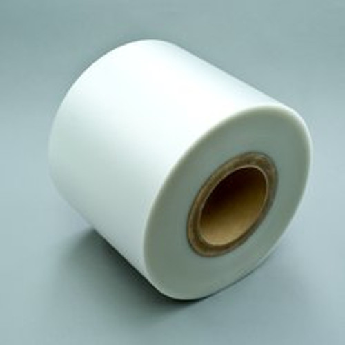 7100133110 3M Films and Liners Label Material RMNC092, White Polypropylene, Roll, Config