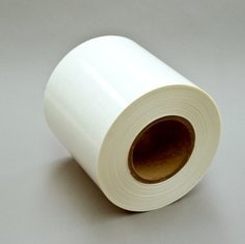 7100151718 3M Press Printable Label Material FP029102-10.125, White Polypropylene, Roll, Config, Restricted