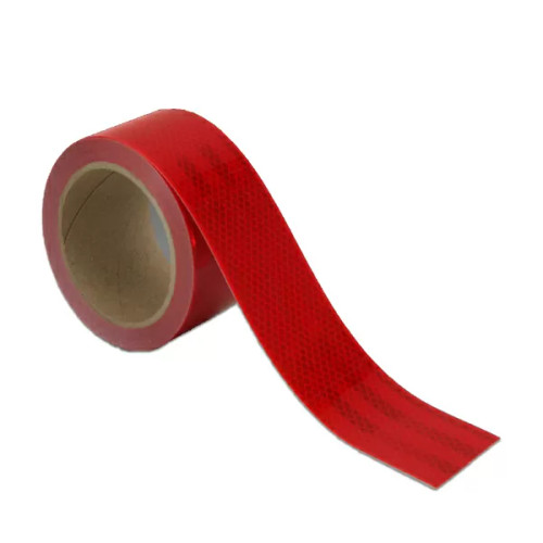 7100008251 3M Diamond Grade Flexible Prismatic Conspicuity Markings Series 973-72NL, Red, Configurable Roll