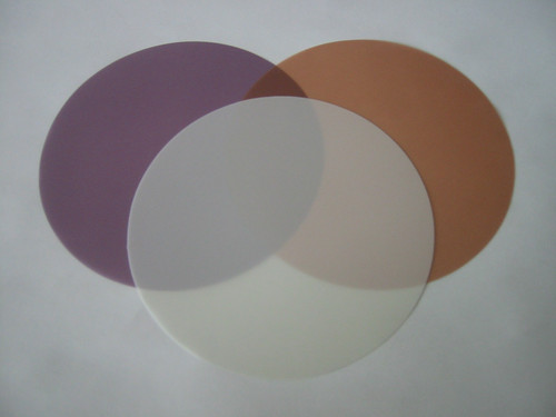 3M™ Diamond Lapping Film 668X, 0.1 Micron PSA, Disc, Configurable