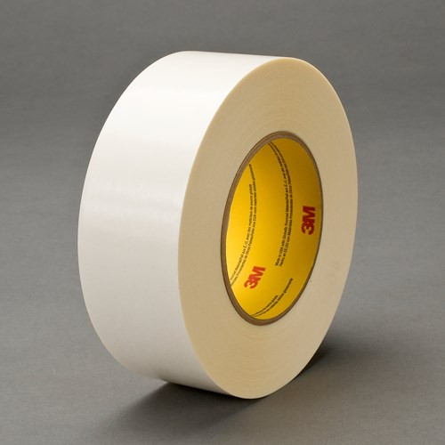 7100256028 3M Repulpable Single Coated Tape R3167W, White, 5.5 mil, Roll, Config