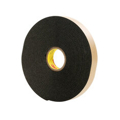 3M™ Double Coated Polyethylene Foam Tape 4496B, Black, 62 mil, Roll,
Config