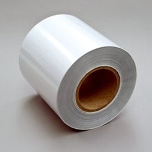 7100073737 3M Thermal Transfer Label Material 76717NA, White Polypropylene, Roll, Config