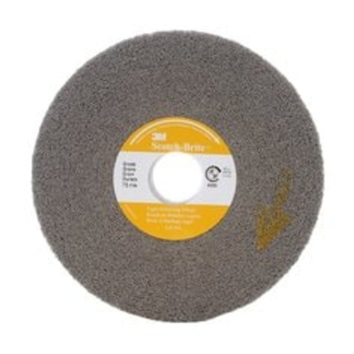 Scotch-Brite™ Light Deburring Wheel, LD-WL, 6S Fine, 8 in x MISC x 3 in,
Config