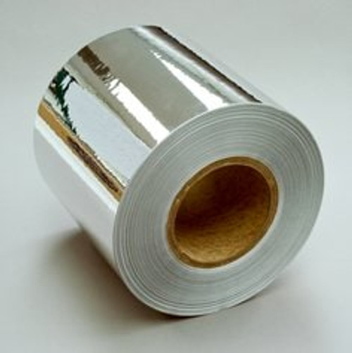 3M™ Sheet and Screen Label Material 7924, Bright Silver Polyester Gloss,
Roll, Config