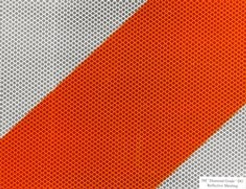 3M™ Diamond Grade™ DG³ Pre-Striped Barricade Sheeting Series 446R
Orange/White, 6 in right, Configurable roll