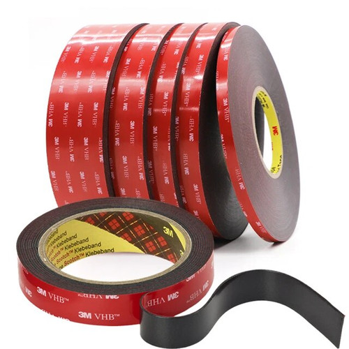 7100008164 3M VHB Tape 5952, Black, 45 mil, Roll, Config