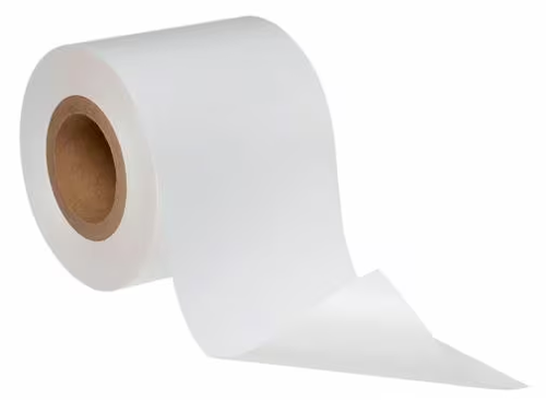 7100133045 3M Tamper Evident Label Material 3812, Matte White Polyurethane, Roll, Config