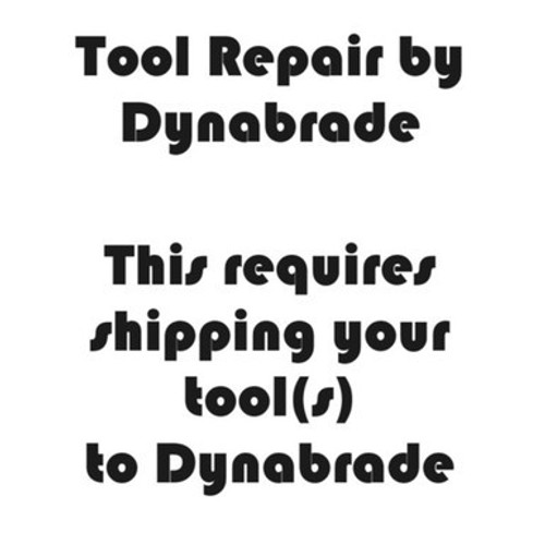 Dynabrade 57550R Repair Palm Style Buffer