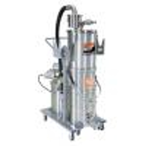 Dynabrade 61462 Raptor Vac Electric Portable Vacuum System 20 lbs. into 7.9 Gal, 20A, 230v/50Hz, Division I, Immersion Separator