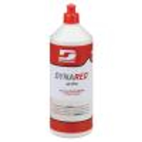 Dynabrade 79712 DynaRed Polishing Compound, 1 Liter First cut, or 1500 grit scratches or finer.