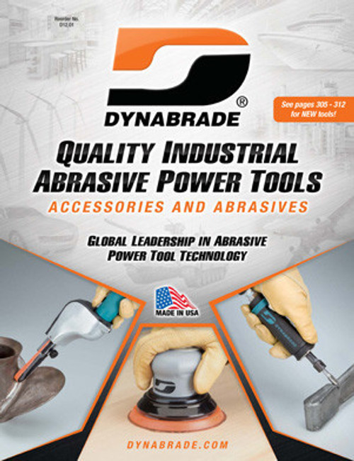 Dynabrade 91248 8" (203 mm) Dia. x 320 Grit A/O Vacuum PSA DynaCut Disc