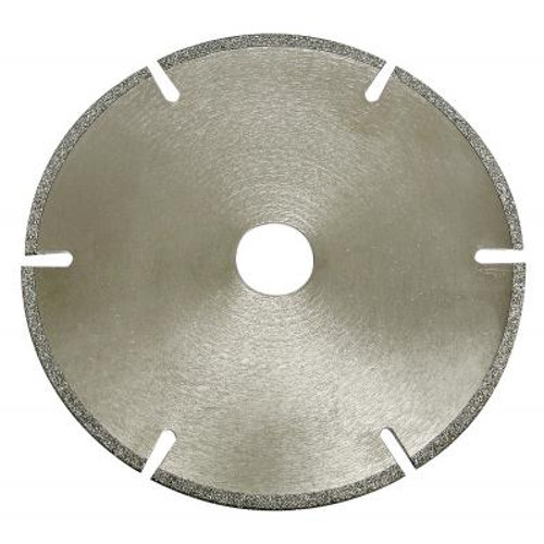Dynabrade 93658 3" (76 mm) Dia. x 3/8" (9.53 mm) CH 40/50 Grit Gulleted/Slotted Diamond Cut-Off Wheel  For Tools with 3/8â€ Dia.Spindles