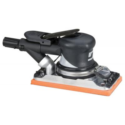 Dynabrade 57811 3-2/3" W x 7" L (93 mm x 178 mm) Dynabug Orbital Sander, Self-Generated Vacuum .28 hp (209 W), 10,000 RPM, 3/32" (2 mm) Dia. Orbit