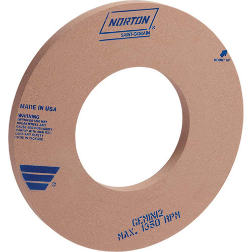 Norton 66243483785 20 x 2.000 x 8 In. Gemini2 Cylindrical Wheel 55A 60 I V35 T01