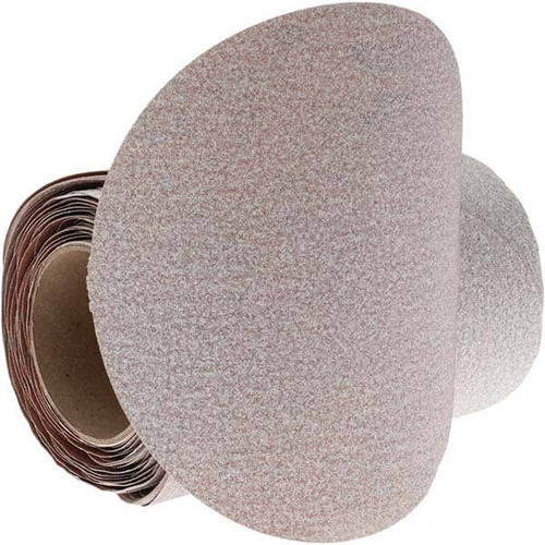 Norton 66261131615 8 In. A275OP No-Fil Paper PSA Disc Roll P120 Grit AO 100 Per Roll