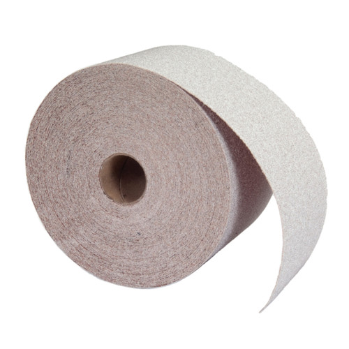 Norton 66261131681 2-3/4 In. x 45 Yd. A275OP Paper PSA Roll P400 Grit AO