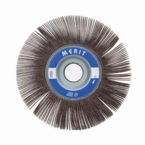 Merit 08834120043 16 x 1 x 1-3/4 In. High Performance Unmounted Flap Wheel 80 Grit AO