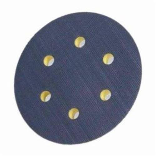 Norton 63642506146 6 x 5/16 - 24 In. M-Den 6 Hole Tapered H&L Back-up Pad for DA/RO Sanders