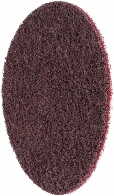 Merit 05539512521 6 In. Surface Prep Non-Woven Hook & Loop Disc AO M Grit
