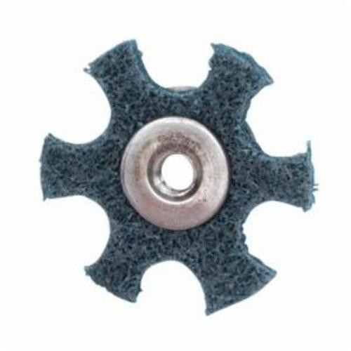 Merit 08834185925 1-1/2 x 1/4 - 20 In. Surface Prep Non-Woven Star AO VF Grit