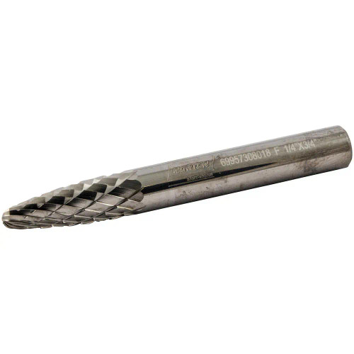 Norton 69957308019 5/16 x 3/4 x 2-1/2 In. Ball Nose Tree DC SF-2 Carbide Burr