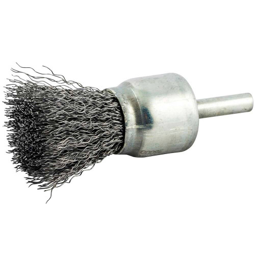 Norton 69957370158 1 x 0.014 x 1/4 x 1-3/16 In. BlueFire CS Crimped Wire End Brush