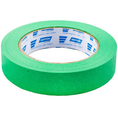 Norton 66623327752 24 mm x 50 m x 0.120 mm Premium Grade Crepe Tape General Use