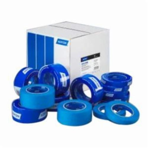 Norton 07660721954 36 mm x 54.8 m x 0.140 mm Blue Core 14 Day Crepe Tape General Use