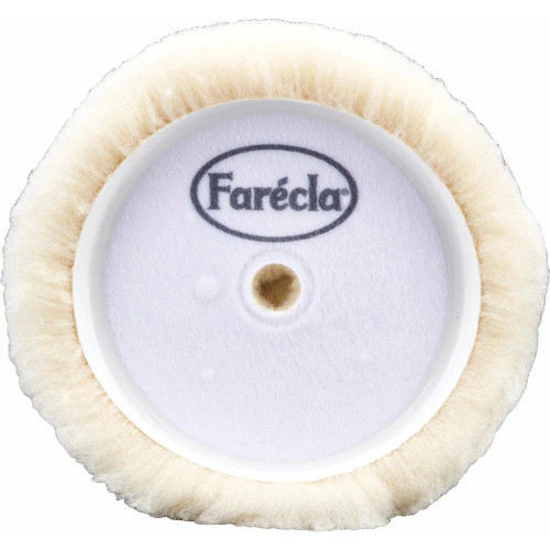 Farecla 78072700176 8 In. Farecla G-MOP Beige Single-Sided Polishing H&L Lambswool Pad