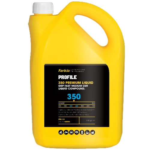 Farecla 78072764005 1 gal Plastic Jug Farecla Profile 350 Premium Medium Cut Liquid Compound