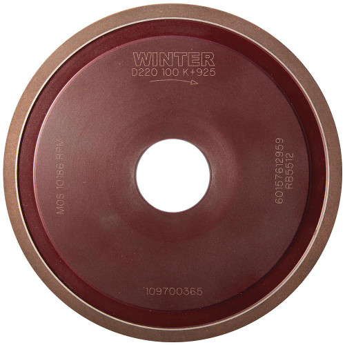 Norton Winter 60157612959 6 In. x 6 mm x 31.75 mm Diamond Resin Bond 1A1 Wheel 91 Grit