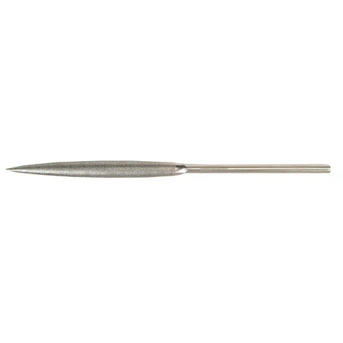 Norton Winter 66260302898 4-1/4 x 8-1/2 In. Diamond Electroplated Half-Round File 100/120 Grit