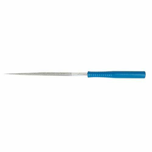 Norton Winter 66260391731 2-3/4 x 5-3/4 In. Diamond Electroplated Triangular File w/Handle 100/120 Grit