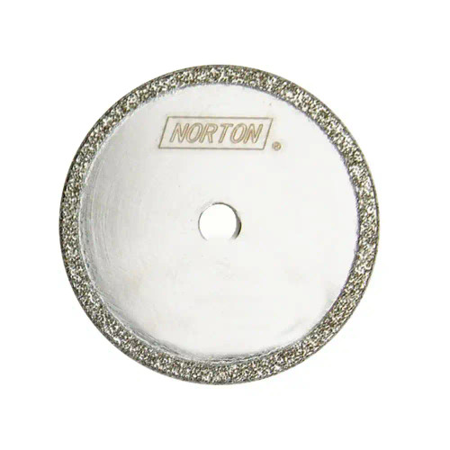 Norton Winter 66260300197 4 x 1/4 x 3/32 In. Diamond Electroplated Continuous Rim Cut-Off Saw Blade 40/50 Grit EAN:3157629608913