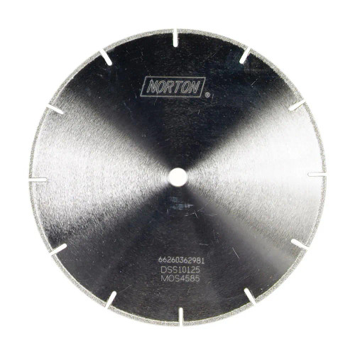 Norton Winter 66260362985 12 x 1 x 1/8 In. Diamond Electroplated Slotted Cut-Off Saw Blade 40/50 Grit